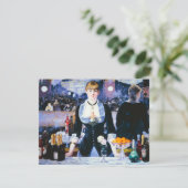 Manet Bar aux Folies Bergere Invitations (Debout devant)
