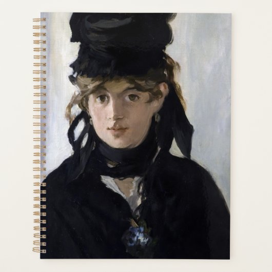 Manet - Berthe Morisot avec un bouquet de violette (Devant)