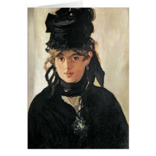 Manet   Berthe Morisot avec un bouquet de violette