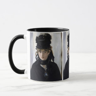 Manet - Berthe Morisot met een boeket viooltjes Mok