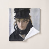 Manet - Berthe Morisot with a bouquet of violets (Gant de toilette)