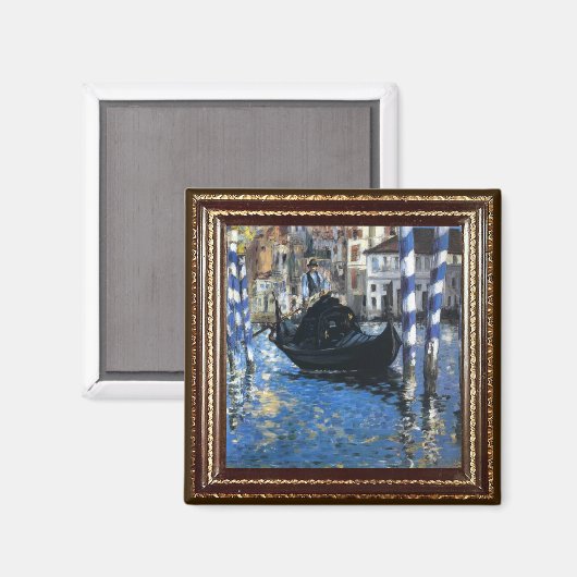 Manet Blue Venice Masterpiece Magnet (Recto/Verso)