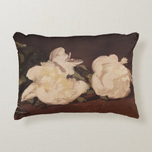 Manet   Branch of White Peonies and Secateurs Decoratief Kussen