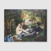 Manet - Déjeuner sur l'Herbe Carte Magnétique (Devant)