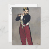 Manet | Fifer 1866 Briefkaart (Voorkant / Achterkant)