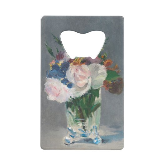 Manet | fleurit dans un vase en cristal, c.1882 (Devant)