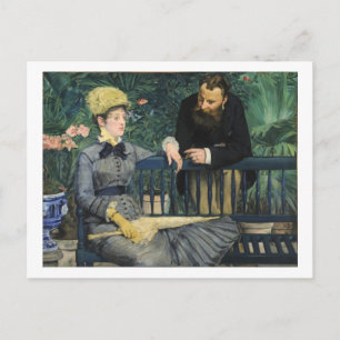 Manet in het conservatorium briefkaart