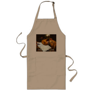 Manet is The Brioche with Wimsey the Bloodhound Lang Schort