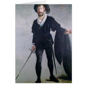 Manet Jean Baptiste Faure comme Hamlet, 1877
