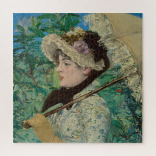 Manet - Jeanne (Lente) Puzzle Legpuzzel