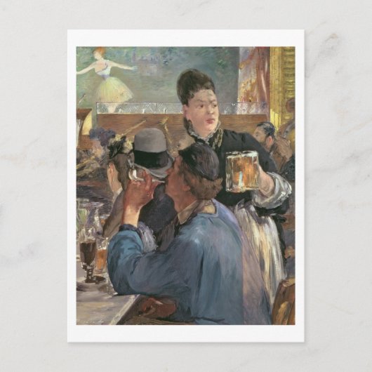 Manet | Kern van een "Cafe-concert", 1878-80 Briefkaart (Voorkant)