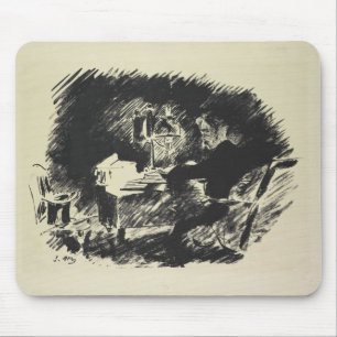 Manet Le Corbeau, 1875 Muismat