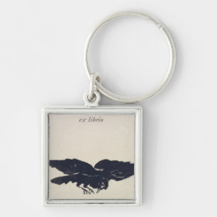 Manet Le Corbeau, 1875 Sleutelhanger