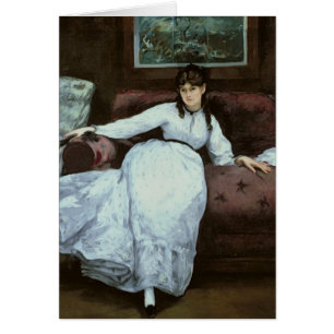 Manet le repos, portrait de Berthe Morisot