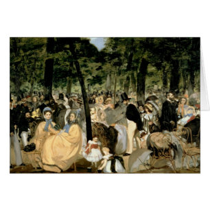 Manet   Musique dans le jardin des Tuileries, 1862