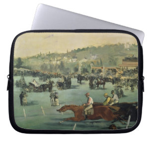 Manet Paardenraces, 1872 Laptop Sleeve