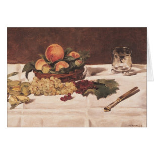Manet Stilleven: Vruchten op een tabel, 1864