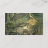 Manet | The Fisherman, c.1861 Visitekaartje (Achterkant)