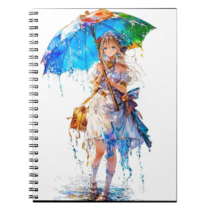 Manga Anime Spiral Foto Notitieboek