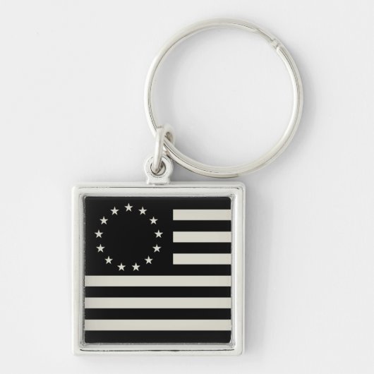 Manga, Betsy Ross Vlag of Circle Amerikaanse Vlag Sleutelhanger (Voorkant)