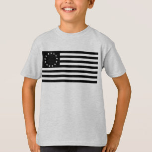 Manga, Betsy Ross Vlag of Circle Amerikaanse Vlag T-shirt