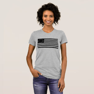 Manga, Betsy Ross-vlag of Cirkel Amerikaanse vlag T-shirt