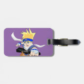 Manga Boy Bagagelabel,  Bagagelabel (Achterkant horizontaal)