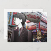 MANGA boy OSAKA Briefkaart (Voorkant / Achterkant)