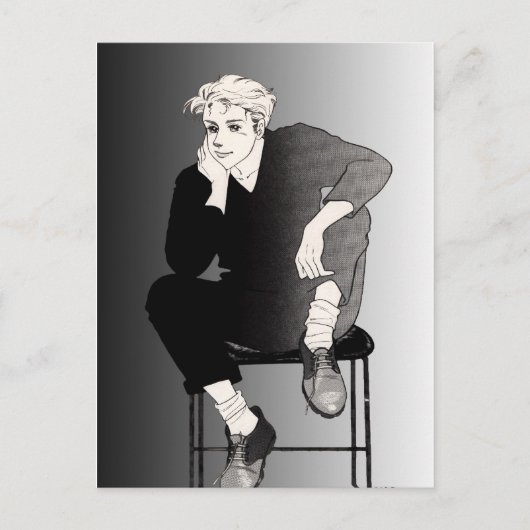 Manga briefkaart (Voorkant)