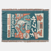 Manga Fish Deken (Voorkant)