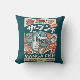 Manga Fish Kussen