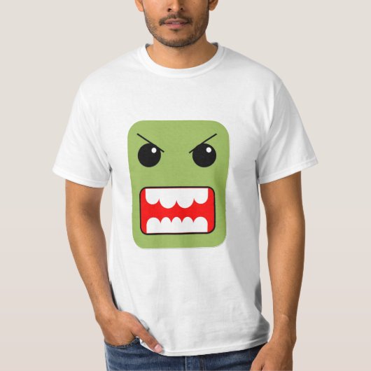Manga-gezicht T-shirt (Voorkant)