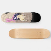 Manga girl skateboard (Horz)