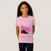 Manga Girl T-shirt (Voorkant volledig)