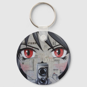 manga gun sleutelhanger