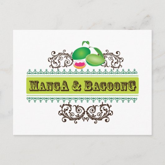 Manga in Bagoong Briefkaart (Voorkant)