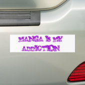 Manga is mijn toevoeging bumpersticker (Op auto)