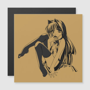 Manga, Neko Catgirl Furry Kawaii Loli wordt vertaa