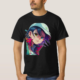 Manga pop kunst liefhebbers pop liefhebbers cartoo t-shirt