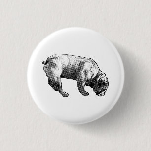 Manga Quest, Vriendelijk spoor Ronde Button 3,2 Cm