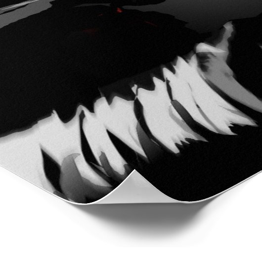 Manga Samurai Poster (Hoek)