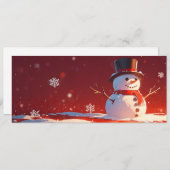 Manga-sneeuwman (Voorkant / Achterkant)