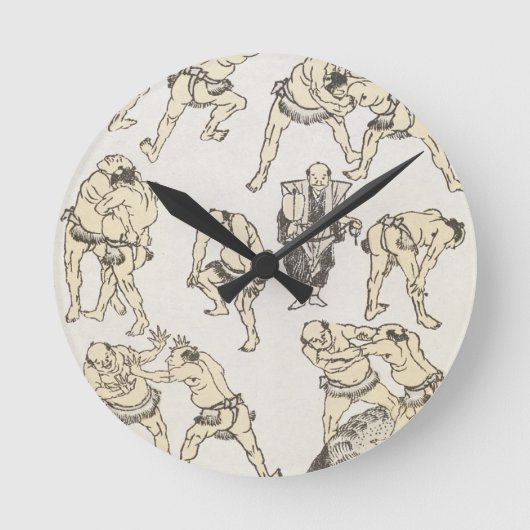 Manga: studies naar de gebaren en de houding van d ronde klok (Voorkant)