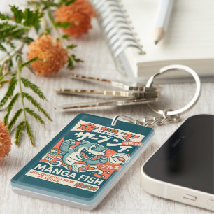 Manga Vis Sleutelhanger