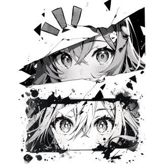 Manga Vision: verbrijzelde werkelijkheid T-shirt