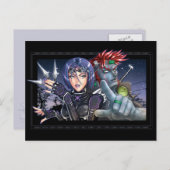 Manga Warriors Briefkaart (Voorkant / Achterkant)