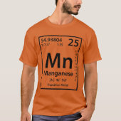 Mangaanelement (zwart) t-shirt (Voorkant)