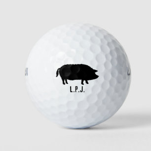 Mangalitsa Varken Silhouet Golfballen