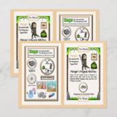 Mangar - Mangaan Trading Kaart (Voorkant / Achterkant)