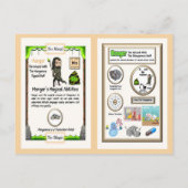 Mangar - Mangaan Trading Kaart (Achterkant)